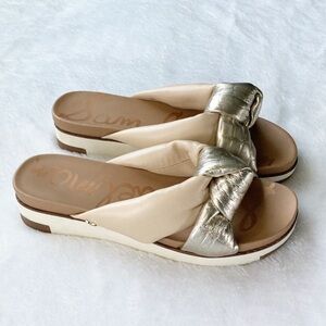 Like New Sam Edelman Agatha Knot Sandals Slides, size 9.5